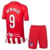 Camisola + Calções Atlético Madrid Memphis 9 Criança Equipamento 1ª 23/24